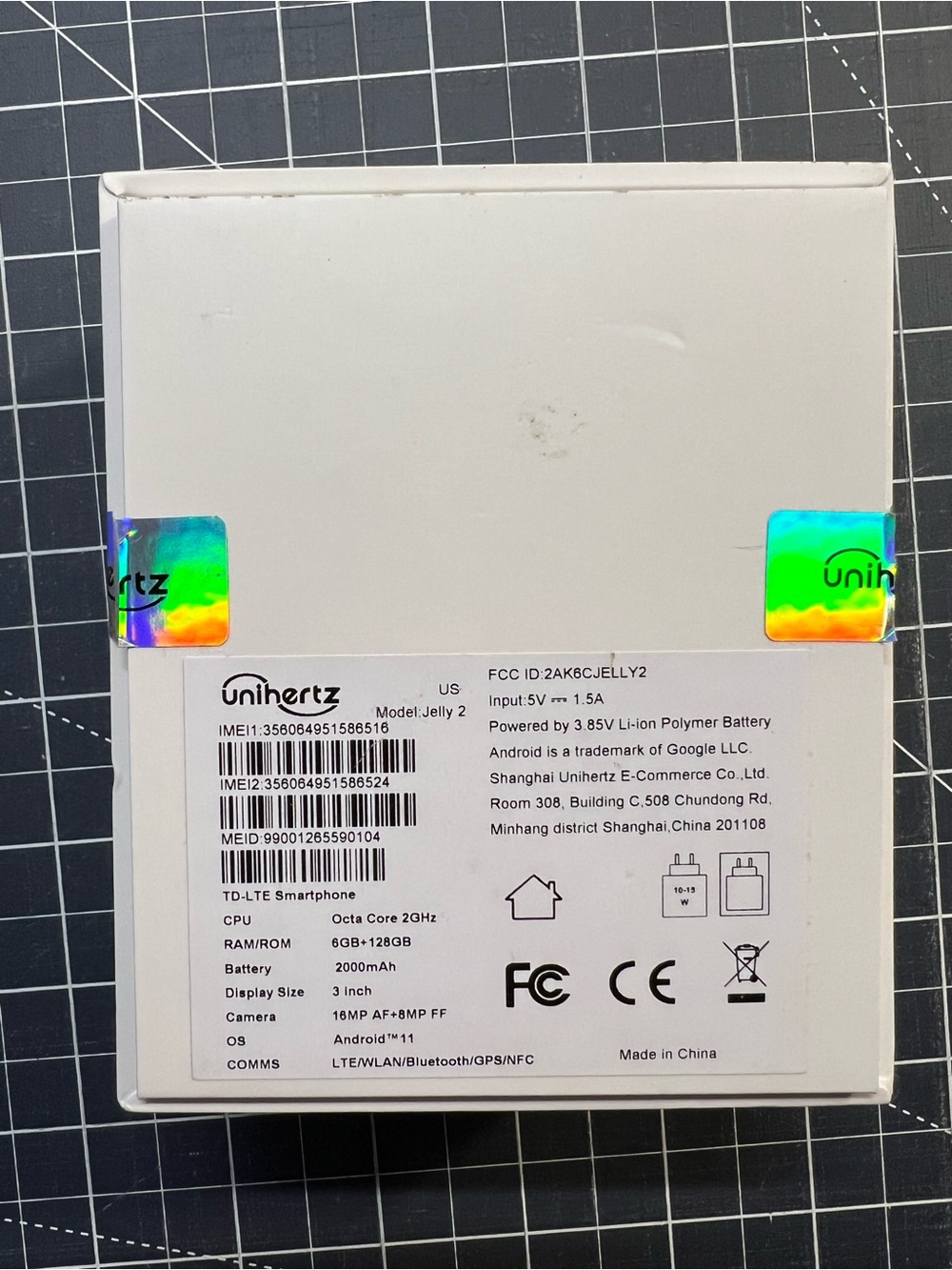 Unihertz Jelly 2 Android Smartphone - Picture 5 of 5